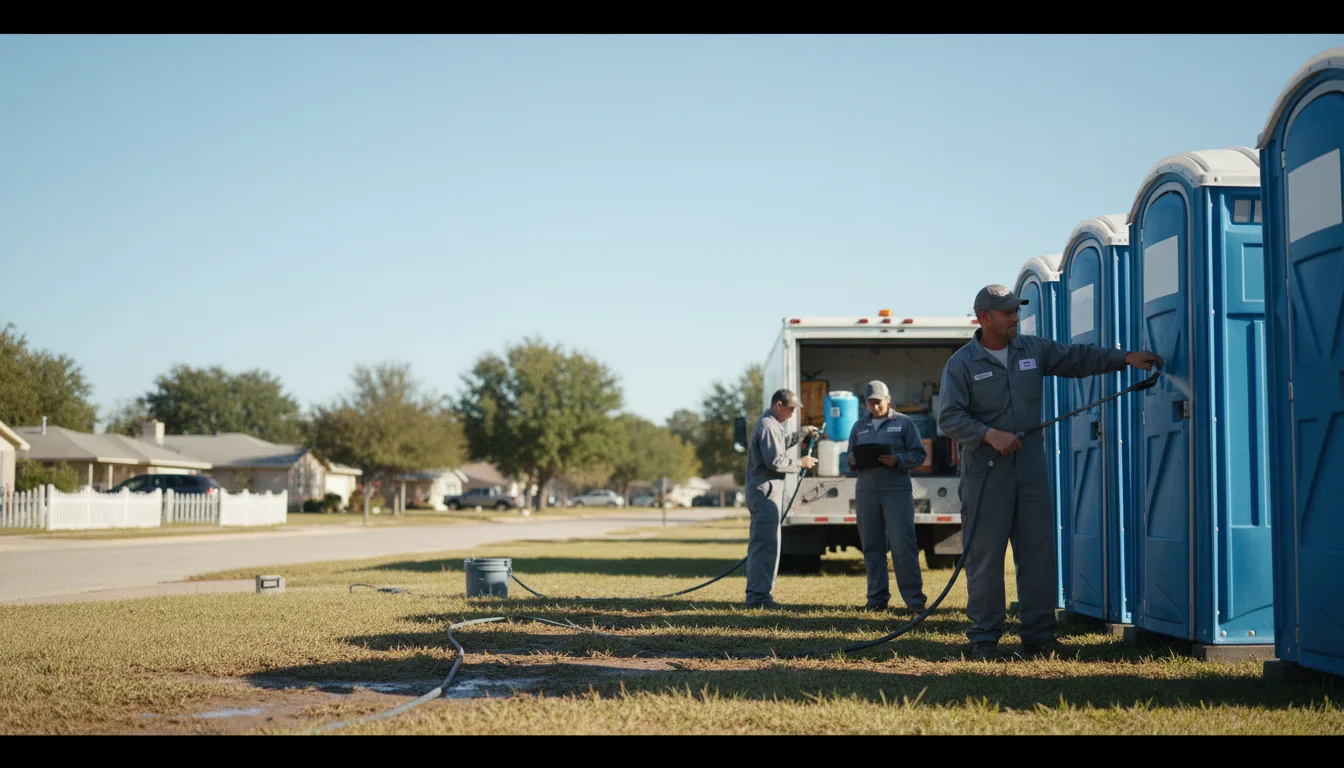 Long-Term Portable Toilet Rental in Meriden, KS near me